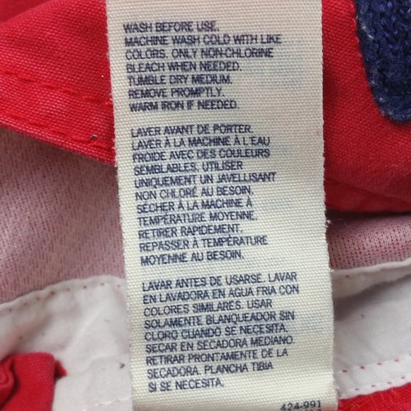 OshKosh B'gosh Red Bib Overalls Baby Boy - Picture 10 of 11